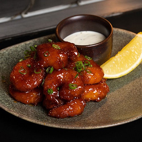 Maple Buffalo Shrimps